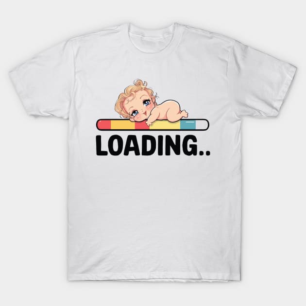 loading baby T-Shirt by whatyouareisbeautiful